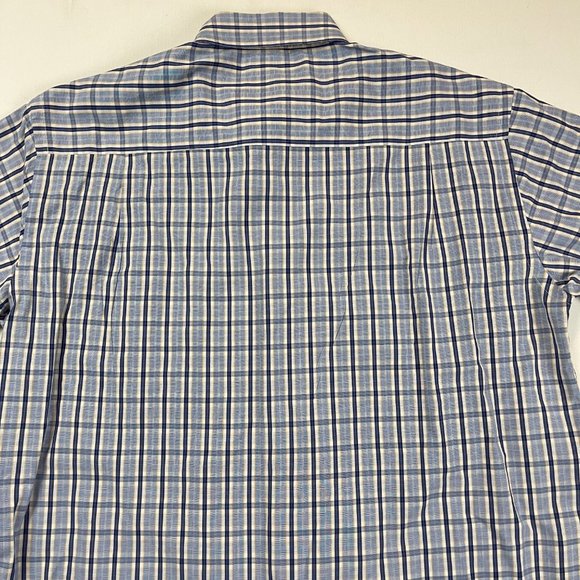 Paul & Shark Men's Yachting Button-Down Shirt Multicolor Blue Pocket 42/16.5 - Picture 3 of 8